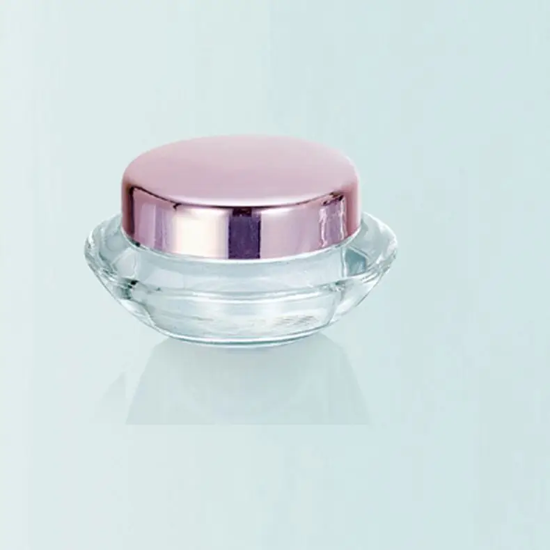 Wholesale Custom 5G 10G 15G Ml Plastic Crystal Packaging Skin Care Cream Cosmetic Jar