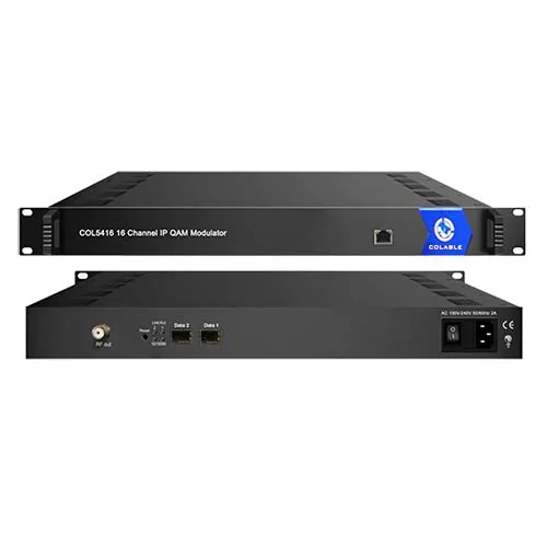COL5416 16 Channel IP QAM Modulator