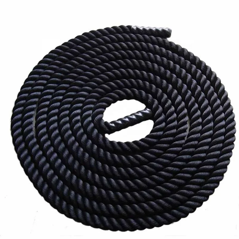 Home Gym Cross Training Fitness Battle Ropes Heavy Exercise 9M 12M Nylon Workout for Strength Home Gym Equipment