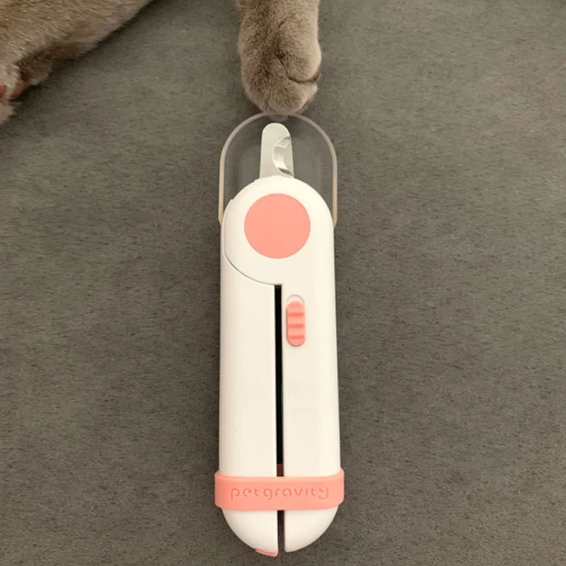 Saft and Reliable Stainless Steel Animal Paw Cleaner Cat Dog Toe Pet Nail Clipper for Dogs