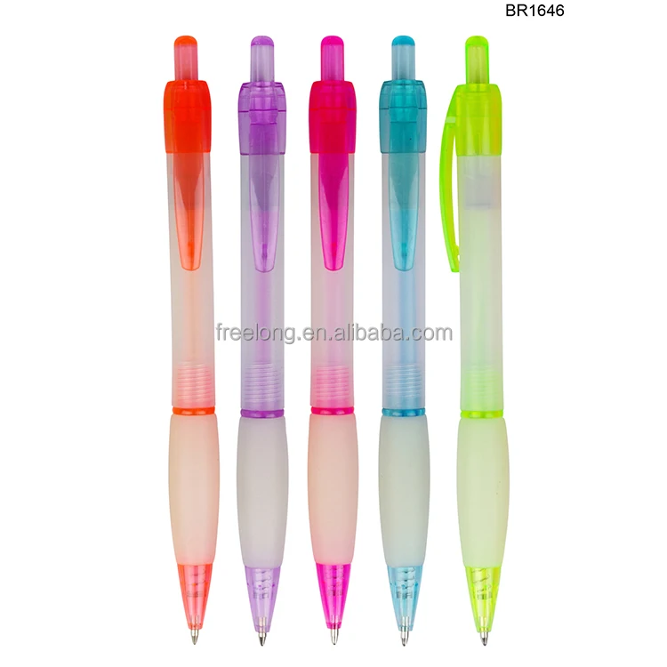 
Factory Directly Wholesale Custom Logo Cute Comfortable Grip Ball Pen Writing Plastic Retractable Colored Ballpoint Pen 