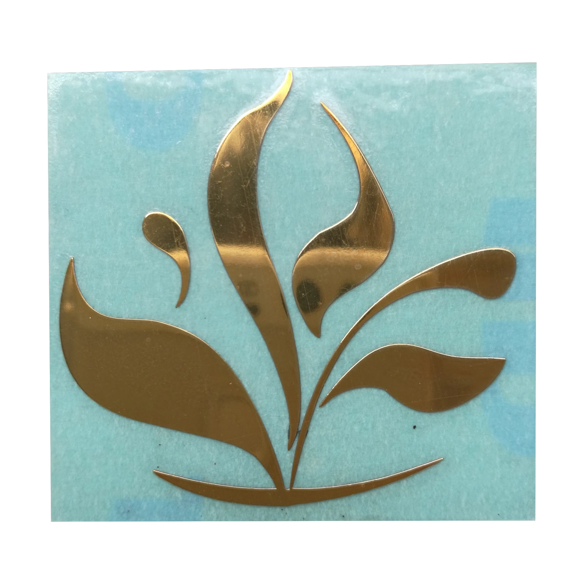 
Factory Price Custom Label Decal Silver Nickel Sticker Electroform Metal Nickel Stickers 