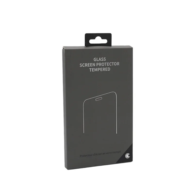 Custom Phone Tempered Glass Screen Protector Packaging Box for Wholesale mobile and tablet screen protector packaging