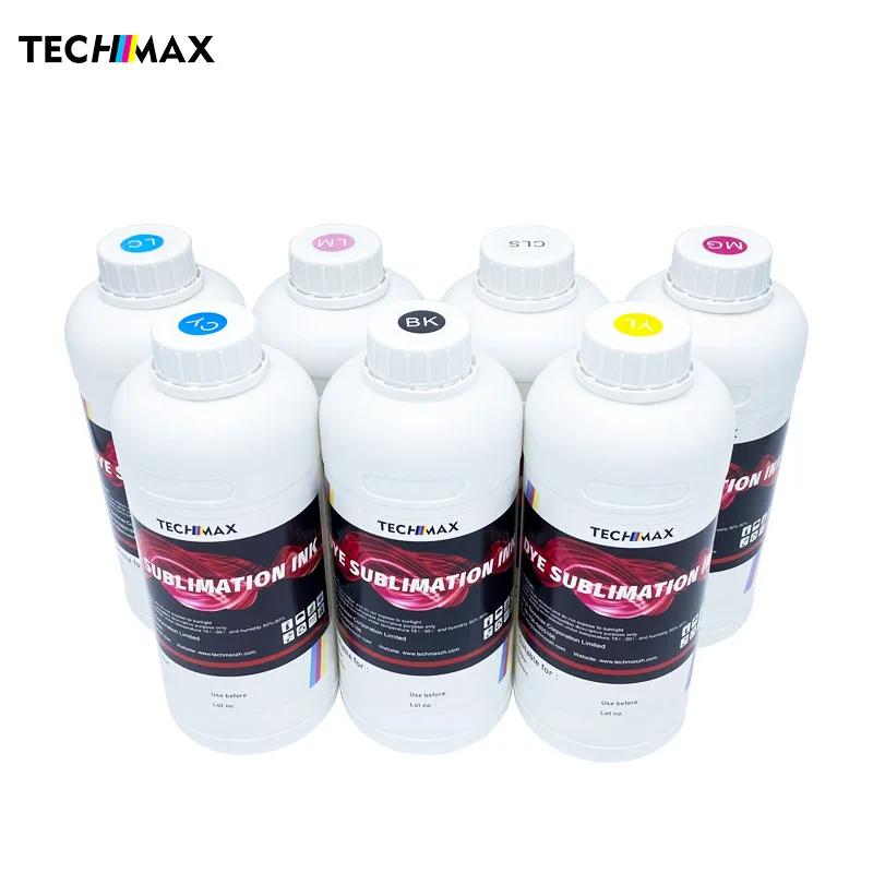 Dye based Sublimation printing inks for Ricoh gen5 Star Fire 1024 printing head
