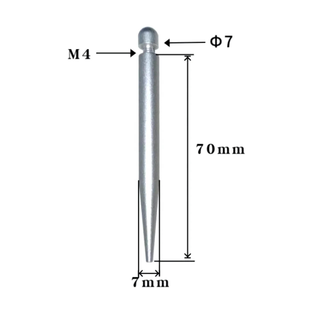 Advertise Nail Screws Pen Tip Advertising Aluminum Glass Standoff Screws Professional Manufacturer