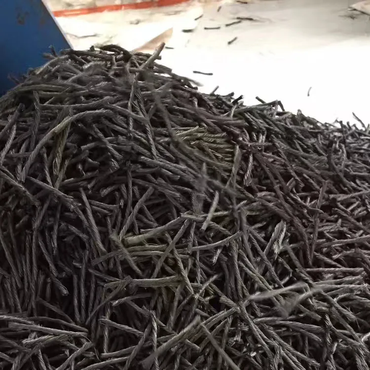 Bundle Polypropylene twisted fiber for structural concrete reinforcement Synthetic macro fibers