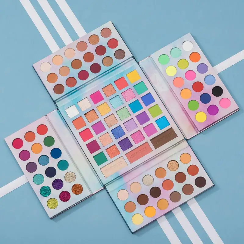 5 в 1 глазурованные тени для век Beauty Glazed 105 цветов блестящая красочная пудра в раю палитра теней матовые мерцающие тени для макияжа