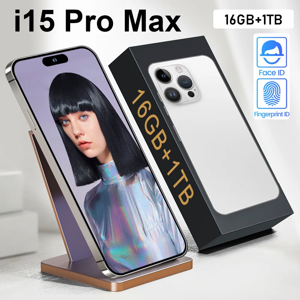 Оригинальный телефон 15pro max Clone 15 Pro Max Celular смартфон 5g 512gb 256GB 1TB Мобильный