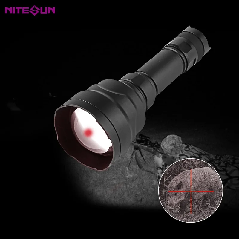 Nitesun HT11 850 нм ИК светодиодные фонарики Инфракрасный фонарик ИК-осветитель для охоты светодиодный фонарь Ночное