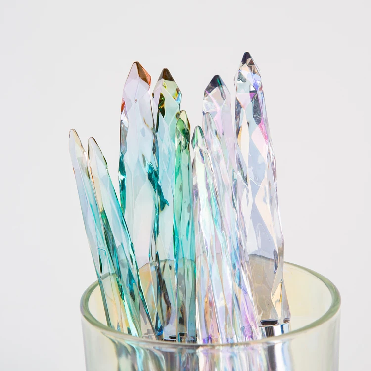 5Pcs New Makeup Beginner Luxury Crystal Power Makeup Brush Set For Women