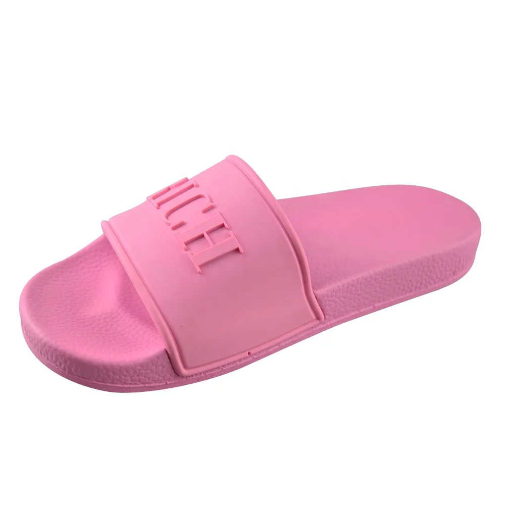 Unisex 3D Printing Custom Women PVC Slippers for Men Designer Slides Summer Sandals Shoes