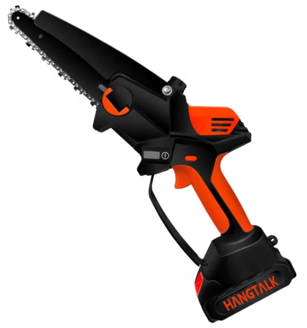 21V electric MINI chain saw and electric cordless chain saw for farmer