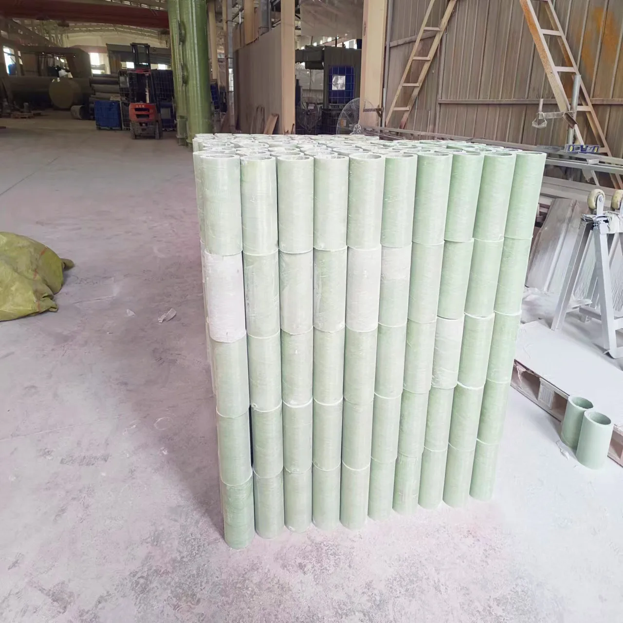 Customized Fiberglass Pipe Fittings DN200 Fiberglass Epoxy Pipe Thickened Wound Fiberglass Pipe