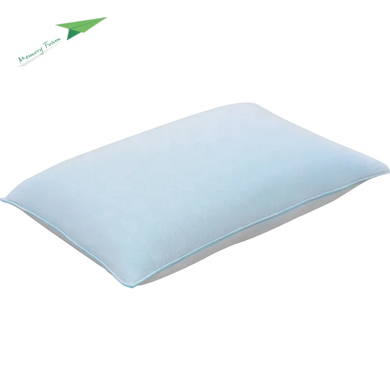 shredded memory foam pillow with gel infused for neck