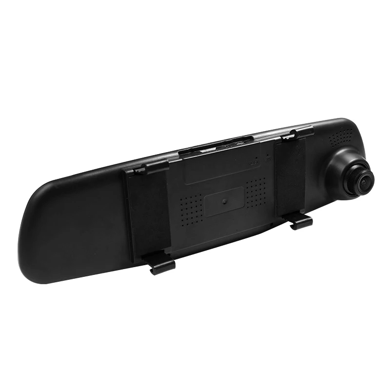 Новое поступление Автомобильный видеорегистратор с камерой 1080p в черном корпусе двойным объективом Full Hd 1080P зеркалом