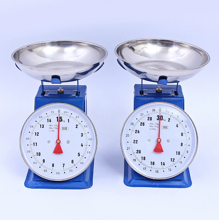 Household kitchen manual weighing scale