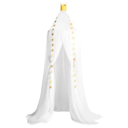 Factory Price Beautiful Hanging Round Lace Mosquito Net For Girls Bed