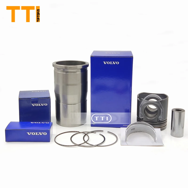 D12 D12A D12D Cylinder Liner Kit Liner Piston Set 20498544 21027623 21523462 037WN48 20760235 20858451