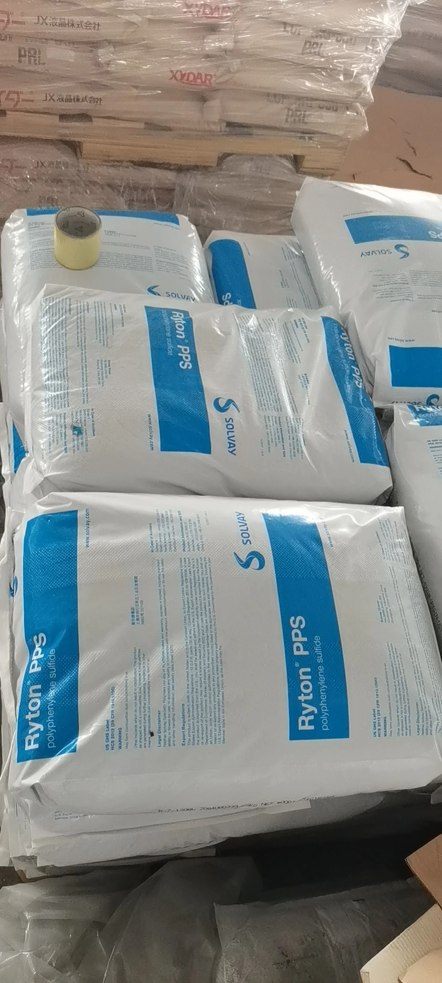 Solvay PPS GF40 гранулы Ryton R-4-220NA/R-4-220BL пластиковые 40% стеклоармированный инженерный пластик