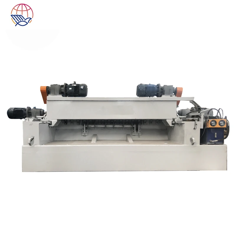 Plywood wood log debarker heavy duty 4 feet and 8 feet log debarking machine with wood chipper