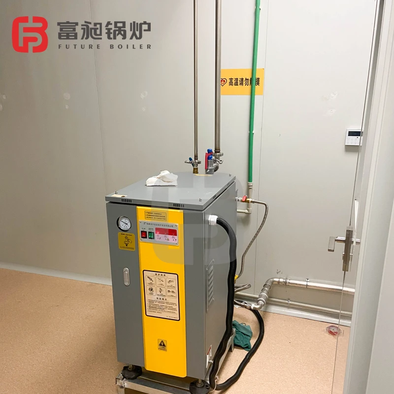 High Temperature Steam Cleaning Low Pressure 60kw 86kg/H Central Heating Steam Boiler Types