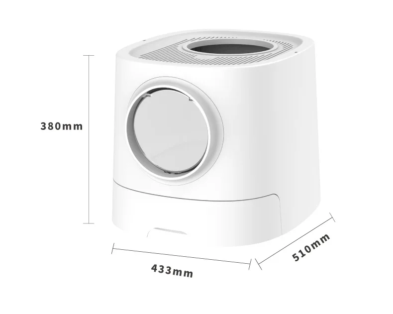 Petnessgo, большой туалет с полуоткрытым дизайном для кошачьего туалета, песочница для домашних животных, песочница для кошек с выдвижными лопатами