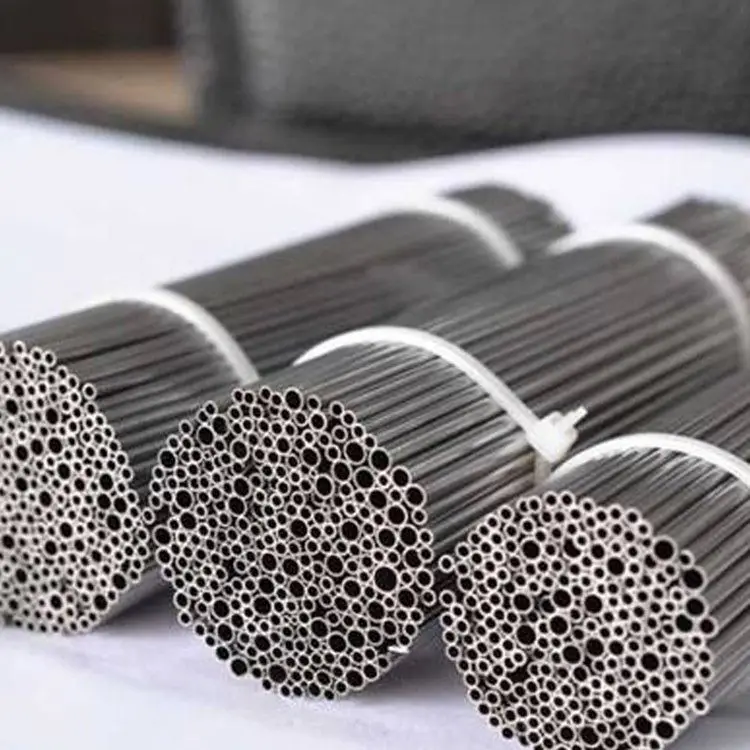Medical precision tube manufacturer 304L 316L stainless steel precision capillary 0.4*0.1mm supports customized processing