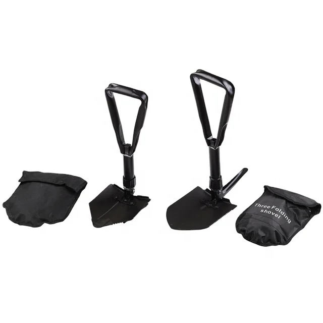 83037#Three Folding Small Size Camp Shovel Spade