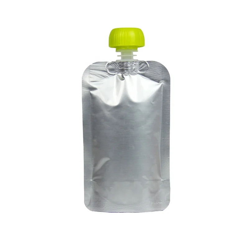 Laundry Detergent Liquid Packaging Pouch Custom Plastic Stand Up Spout Bag For Liquid Soap