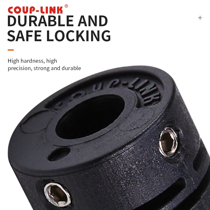 Маленькая пластиковая муфта вала кодировщика двигателя с стандартным болтом, Пластиковая Гибкая муфта вала кодировщика 22 мм