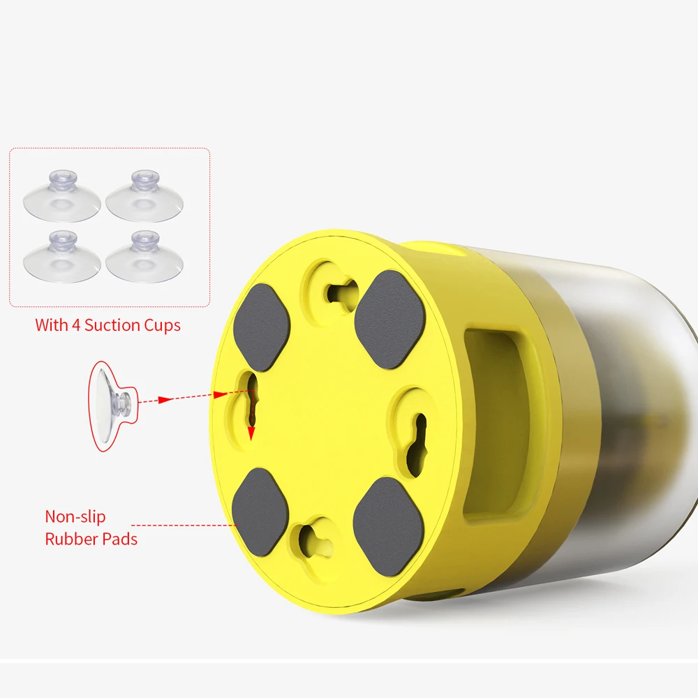 Pet Cat Dog Training Feeding Semi Automatic Feeder Bowl leaky feed bomb feed slowly