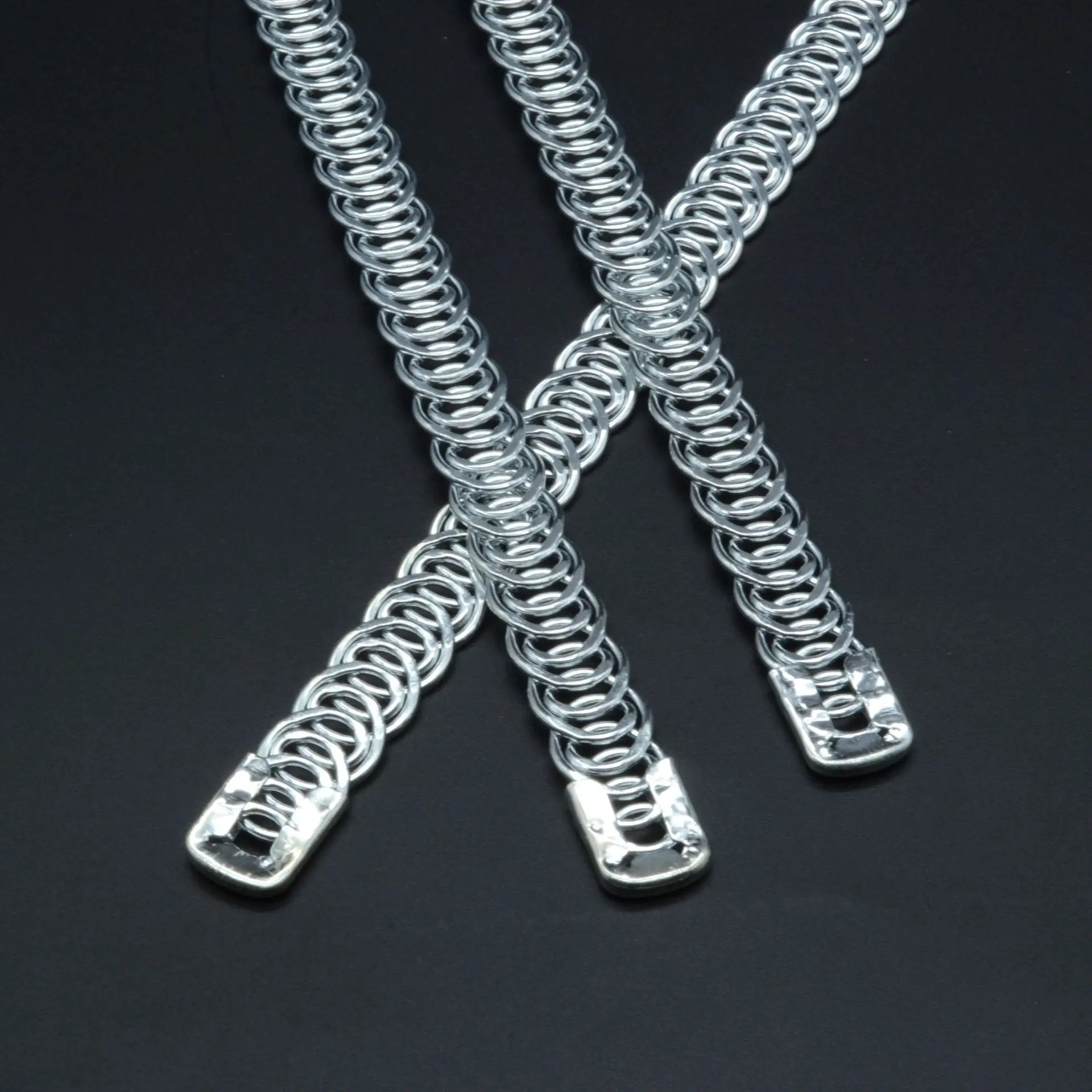 MingShang Factory Custom Direct Bra Solid Metal Elastic Steel Bone Underwear Accessory  Bar Cross Steel Bones