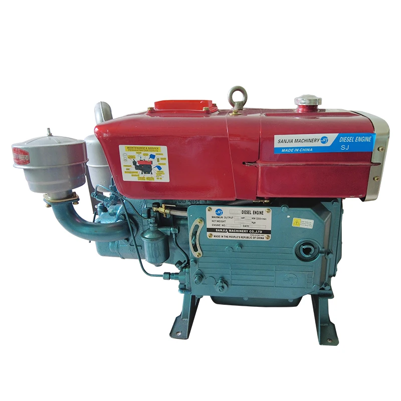 Водяной насос ZS1105 18HP с маленькими дизельными двигателями