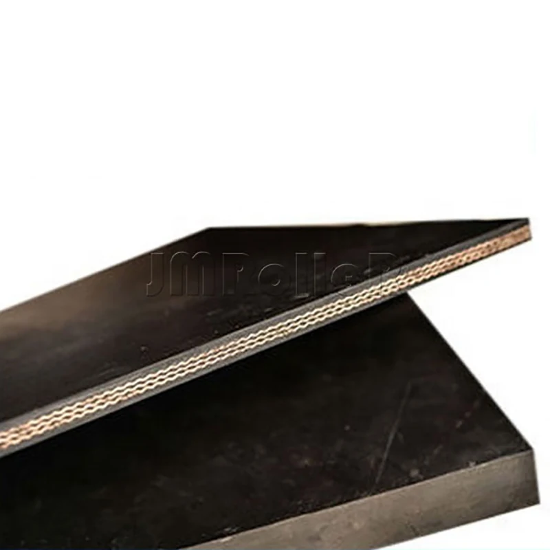 Rubber Conveyor Belt Multi Ply Belts Mould Edge Conveyor Belt 200-3400mm 100-500m S Series 6-25mpa 3-50mm CN;HEB JM
