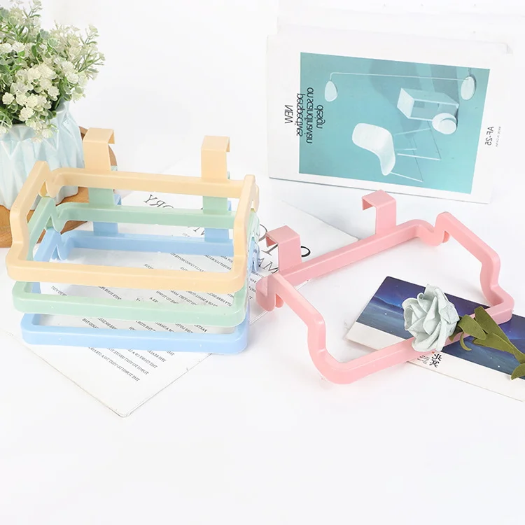 Kitchen Plastic Ba Hanging Trash Garbage Can Bag Support Ra Holder