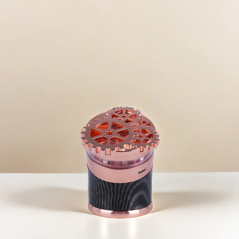 CANNA Hot Selling Curved Zinc Alloy Wholesale Herb Smoking Tobacco Grinder Custom Herb Grinding Machine