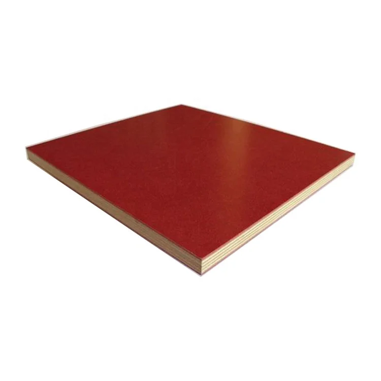 red colour wbp light weight film face faced shuttering plywood