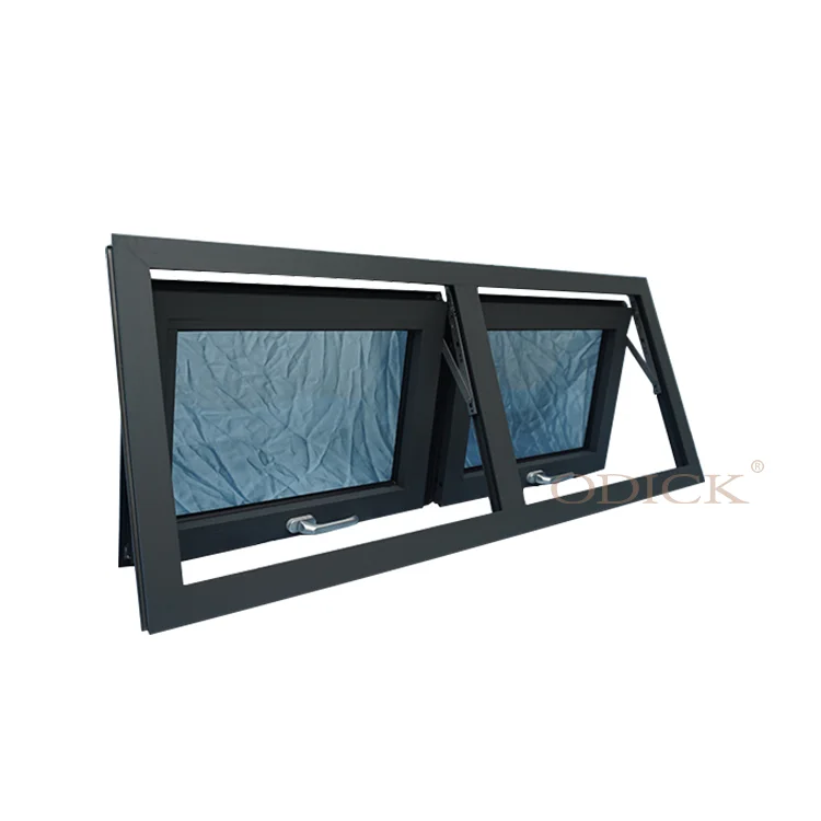 Aluminum alloy awning window/Combined Aluminum Windows/waterproof heat insulation bathroom