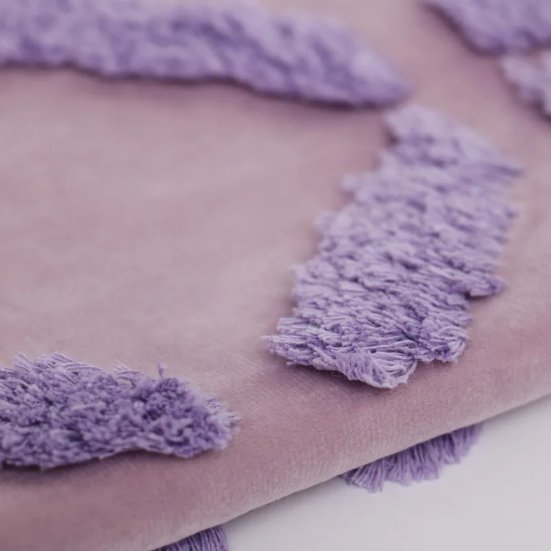  Горячая Распродажа марокканские Бархатные чехлы на подушки декоративные геометрические с вышивкой