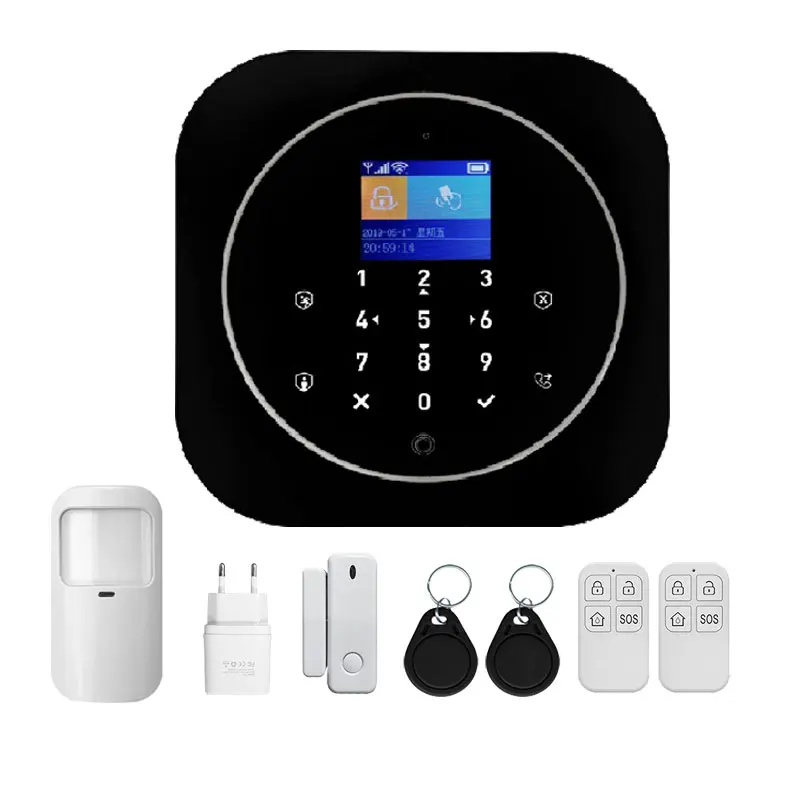 Tuya APP Home Alarm Remote Control sistema de alarma para casas Wireless WiFi GSM Home Burglar Security Alarm System
