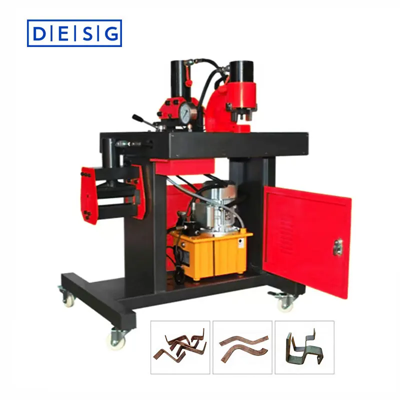 DHY-200 Manual Busbar Machine 3 In1 Processing Bending Cutting Punching Machine