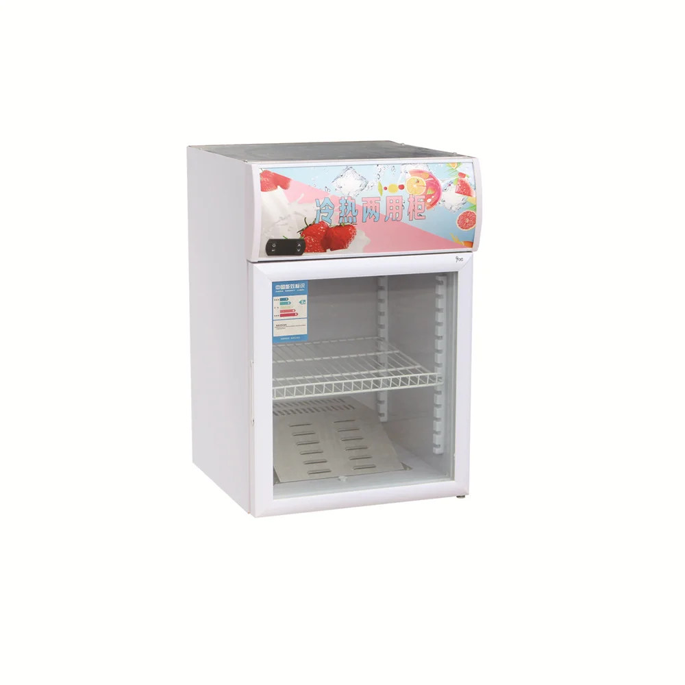Hot Selling Customized Coated Plate Fashionable and Durable Refrigerated Display Cabinet for Food IndustryHot and cold cabinets