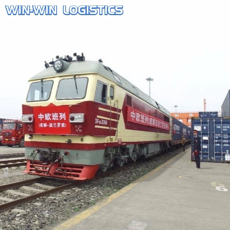 DDP logistics services railway freight fowardershipping door to door