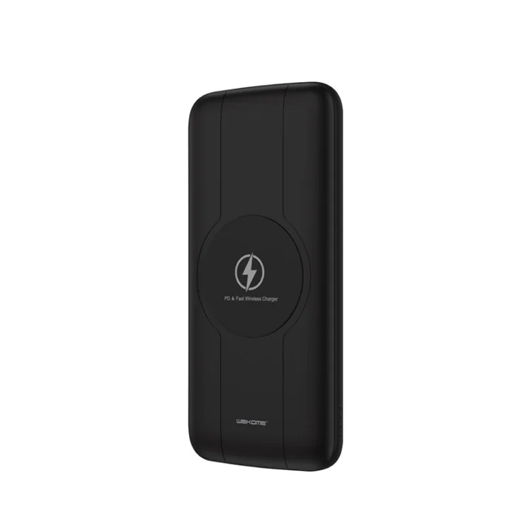 WEKOME WK новейшее тонкое портативное зарядное устройство 10000 мАч Qc3.0 Pd 18 Вт