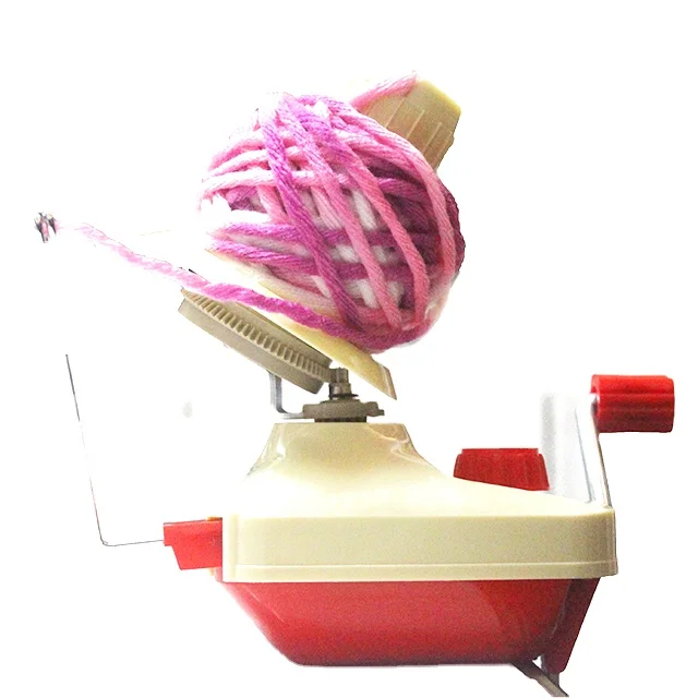 China factory direct sale Home Used Small Household Hand Shake Wool Winder hand operated manual plastic yarn ball floss winder