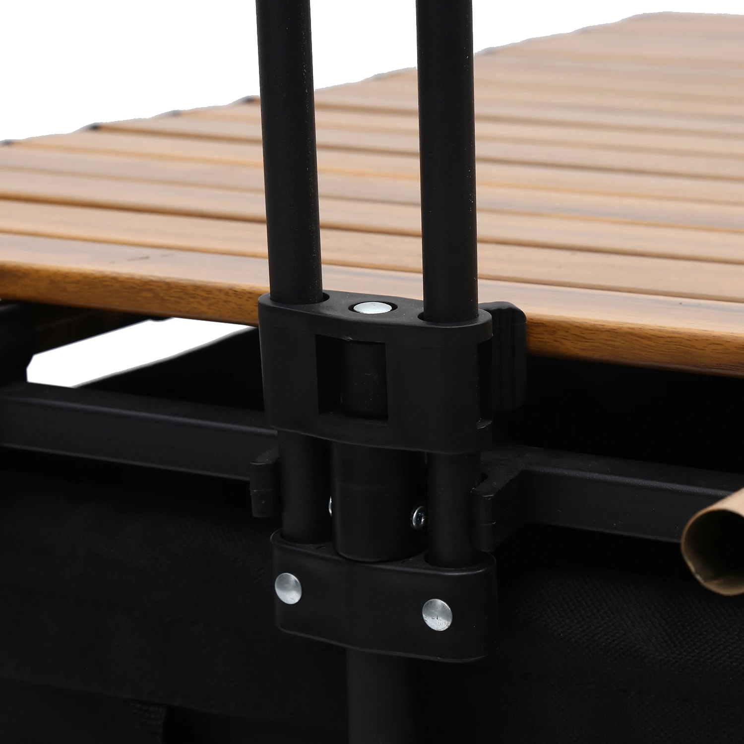 Portable Picnic And Camping Folding Trolley Mesh Structure  Shopping Storage Tools Camping Trolley