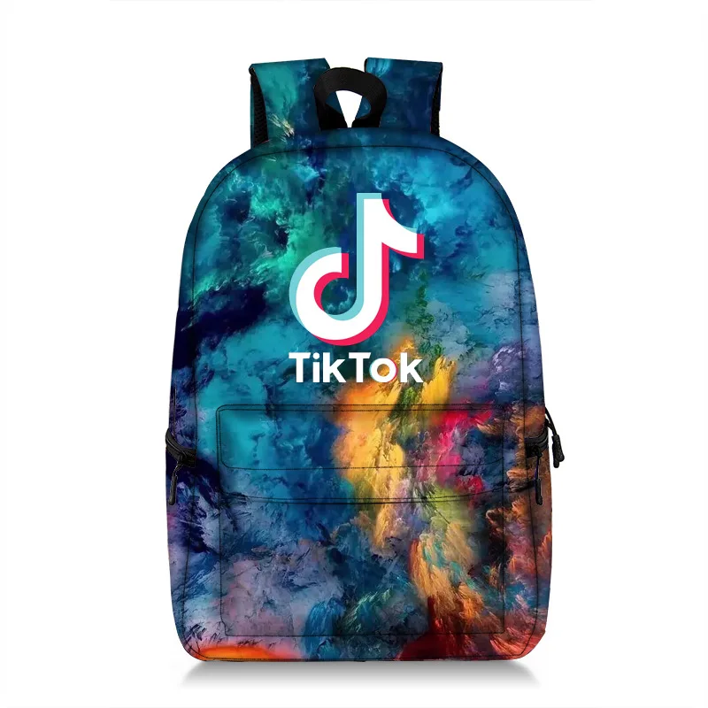 Водонепроницаемый рюкзак Tik Tok с принтом звезд вместительная школьная