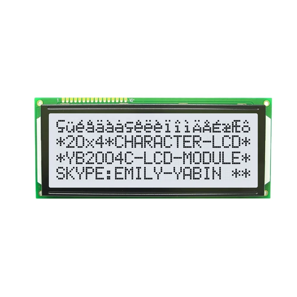 Big Size big chacater 4X20 20X4 Character Lcd Module