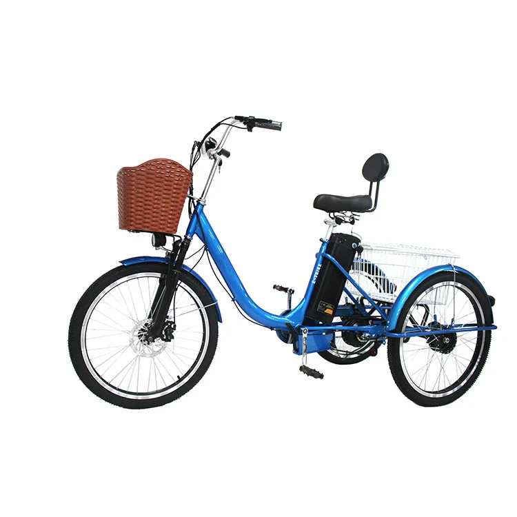 Tricycle Bike Adult 26 Inch Single Speed Cargo with Front Loading