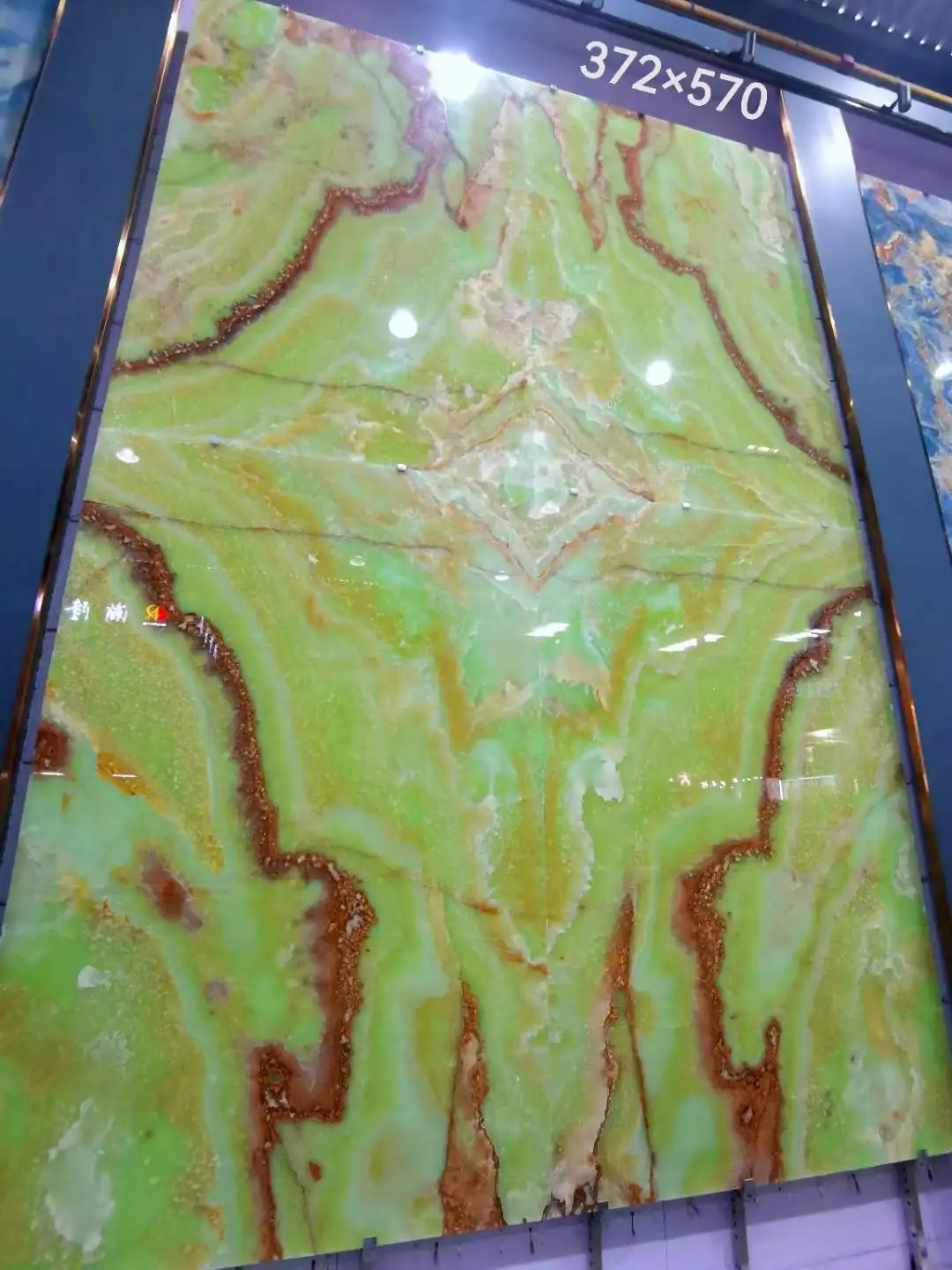 YDSTONE Light Board Translucent Marble Background Wall Backlit Onyx Panel Natural Marble Green Onyx Slab